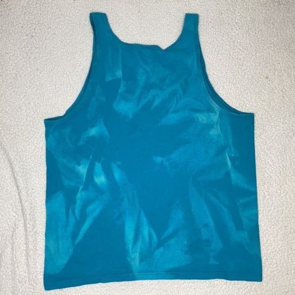 Vintage Lee Bleached Blank Tank Top: Size Large - Picture 2 of 7